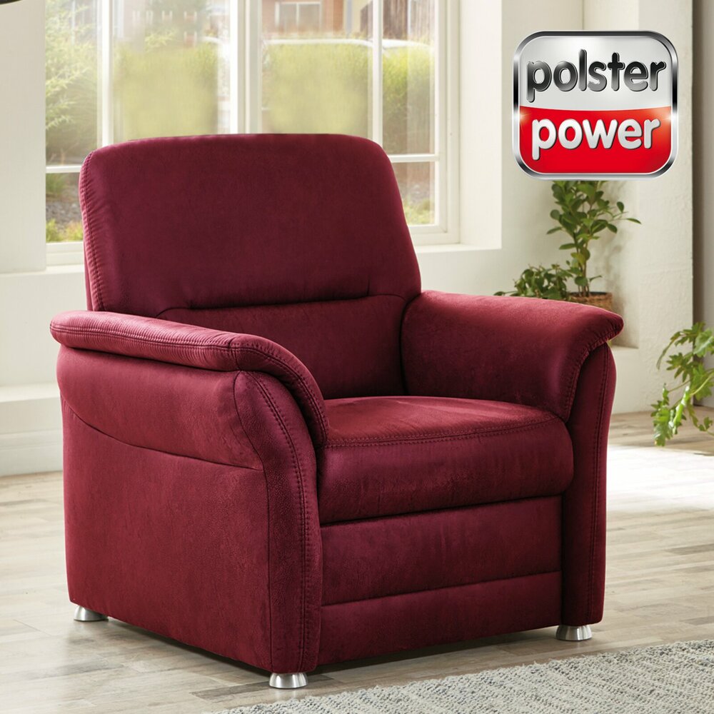 polsterpower Sessel bordeaux Microfaser Online bei ROLLER kaufen