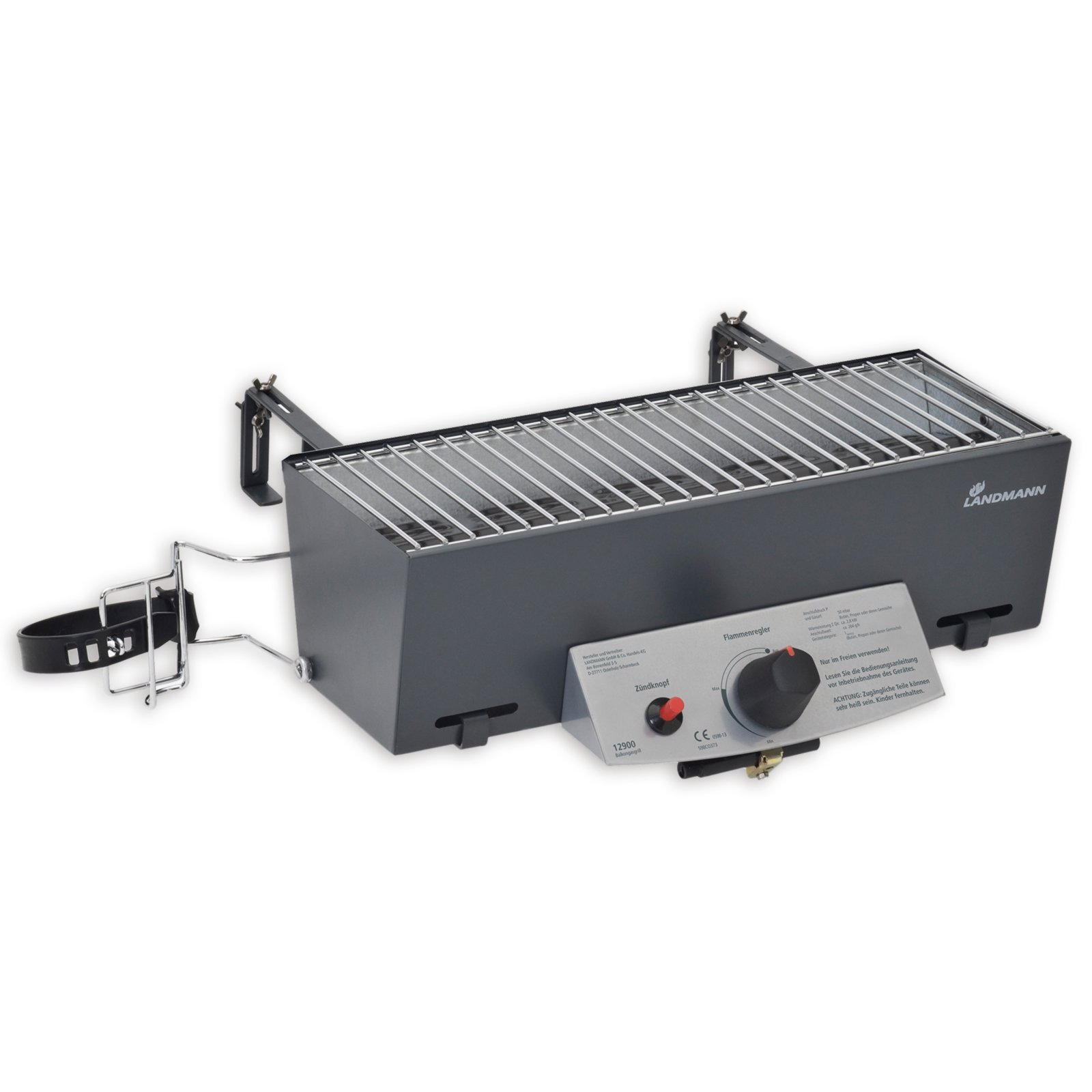 Balkon-Gasgrill - Grillfäche 50x18,5 cm | Grills & Grillzubehör