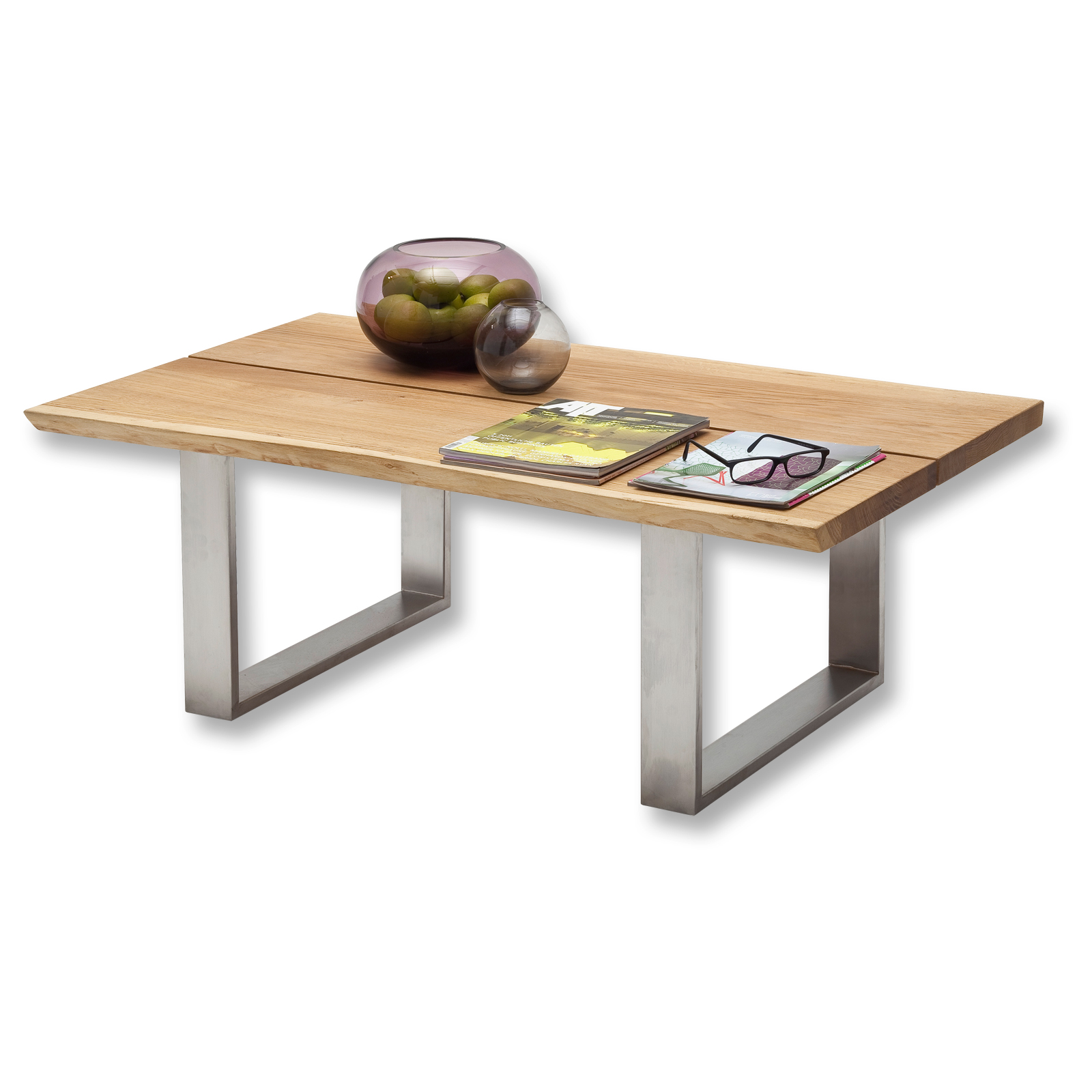 Couchtisch - Asteiche massiv - 120 cm