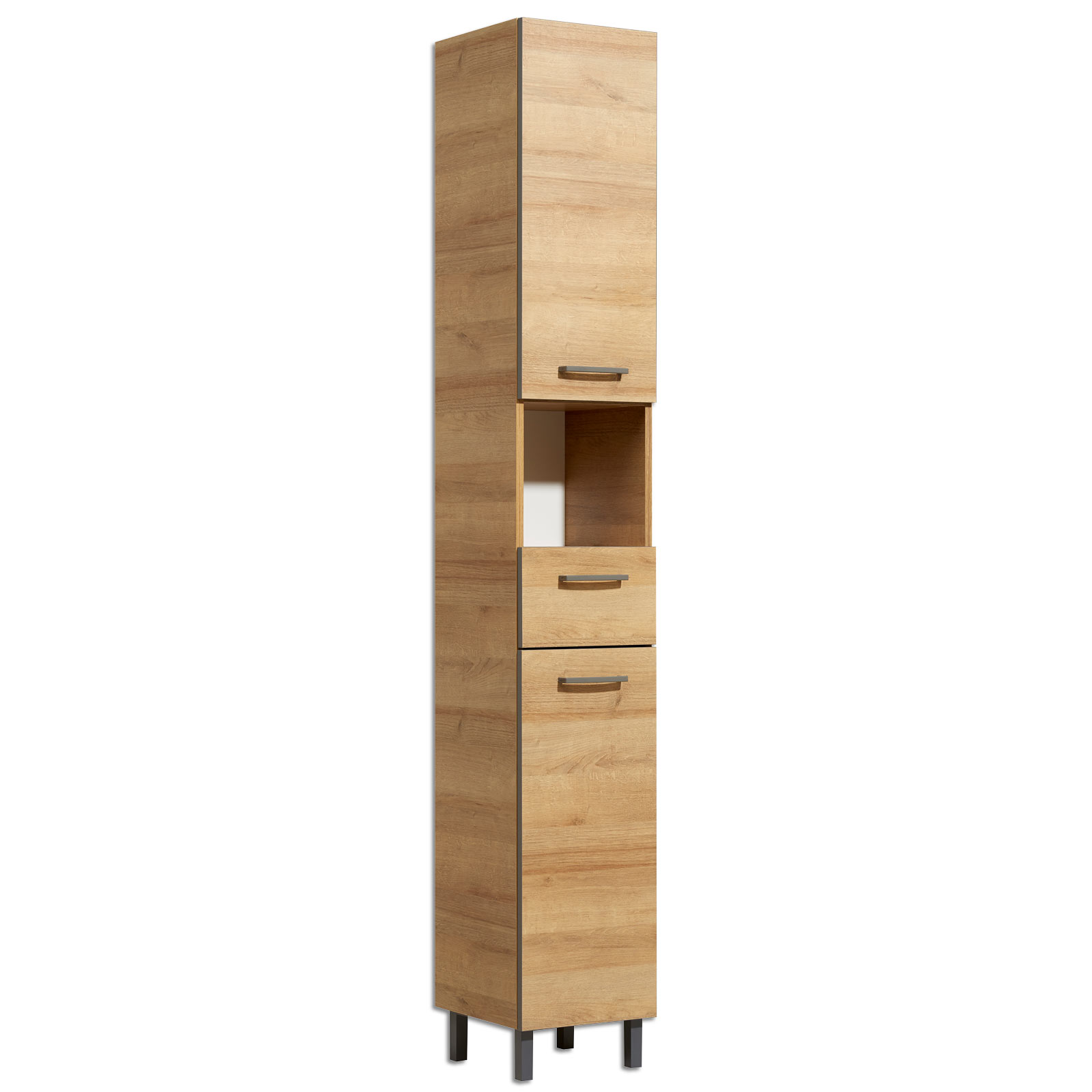 Hochschrank - Riviera Eiche - 30 cm breit