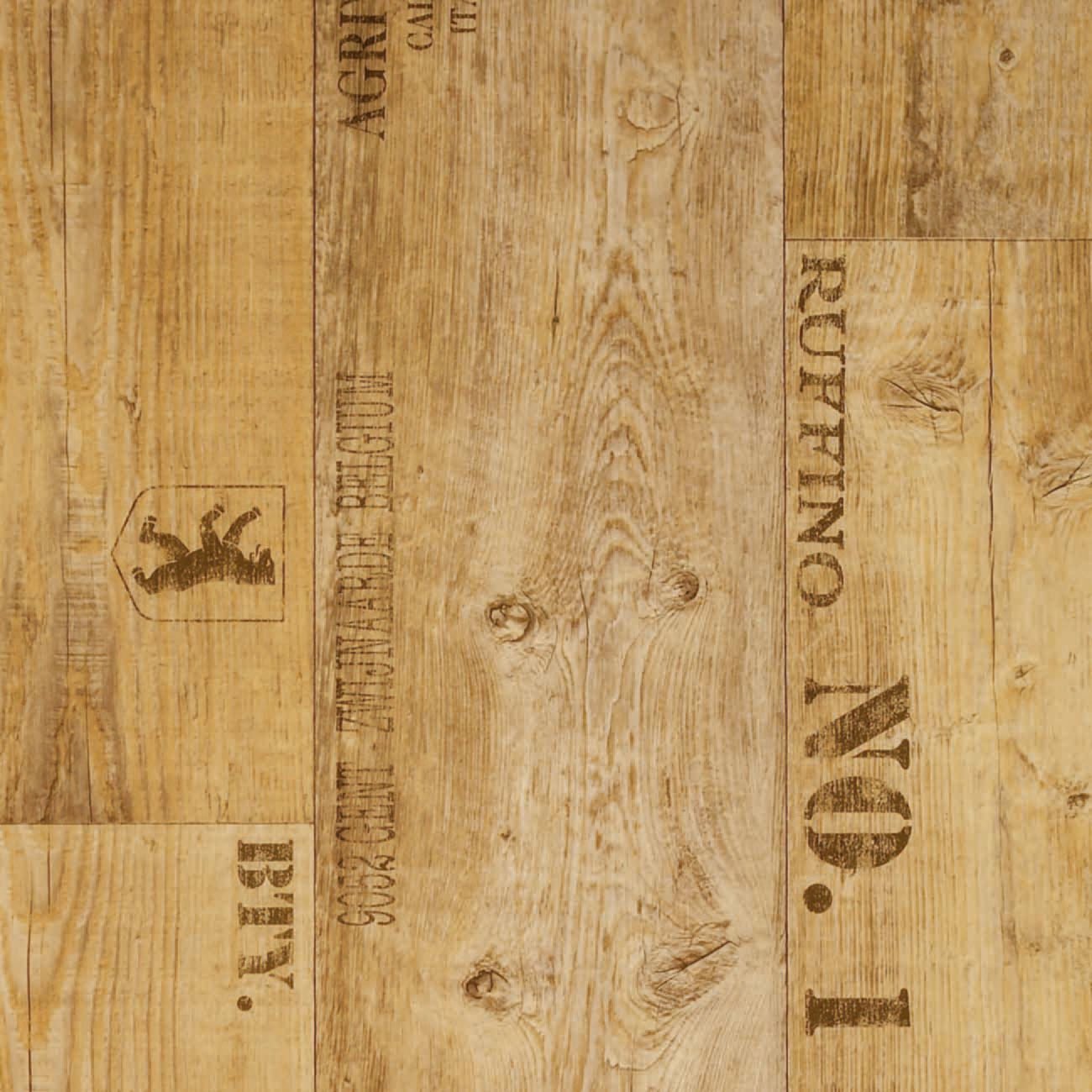 PVCBodenbelag NOAH Planke Rustik beschriftet 3 Meter PVC Boden