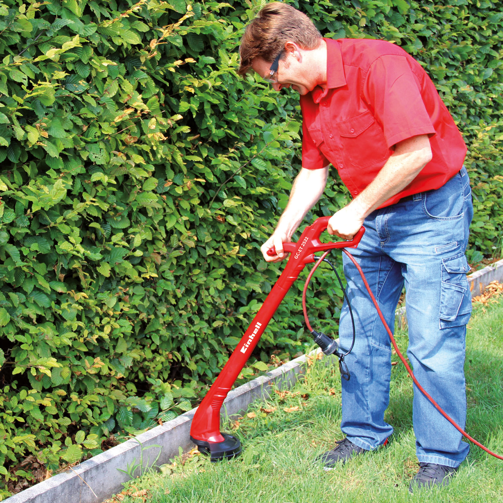 EINHELL Elektro-Rasentrimmer GC-ET 2522 - 22 cm Schnittkreis