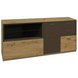 Sideboard - Asteiche-Lava matt Lack - 197 cm breit