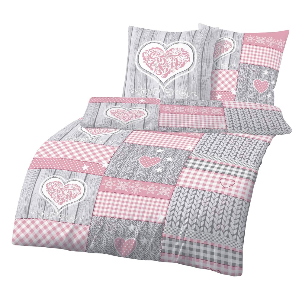 biber-bettw-sche-rosa-grau-135x200-cm-online-bei-roller-kaufen
