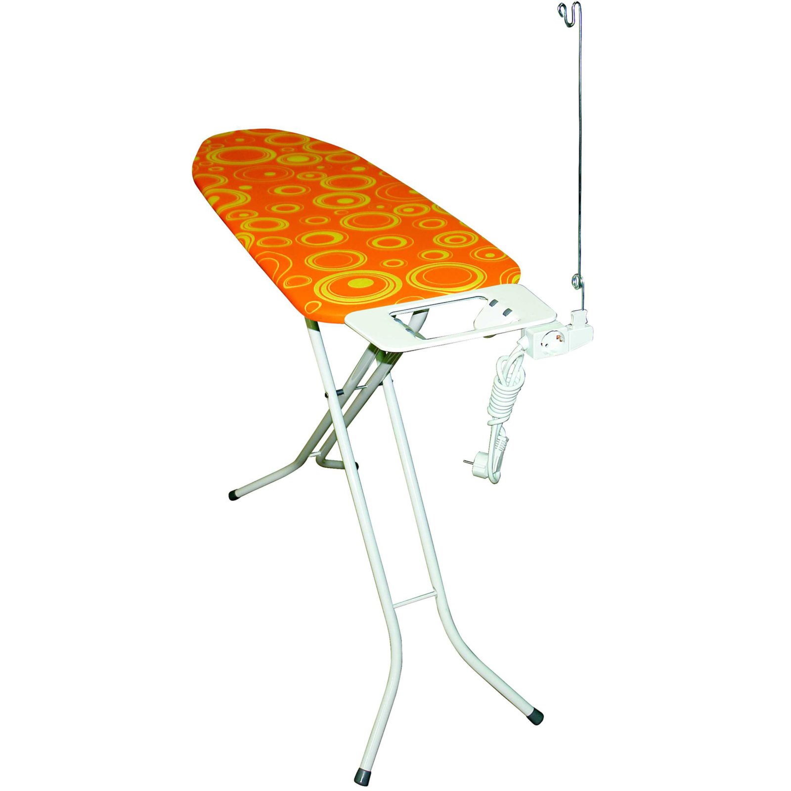 Bügelbrett - farbig sortiert - mit Ablage - 137 cm | Bügelbretter