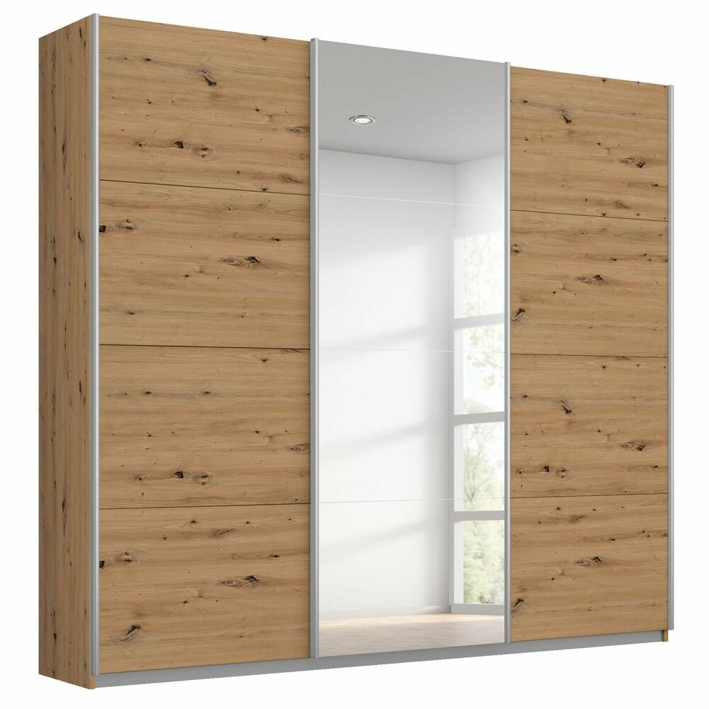 Schwebetürenschrank Eiche Artisan 203 cm Online bei ROLLER kaufen