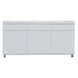 Sideboard - weiß Hochglanz - 3 Türen - 165 cm breit