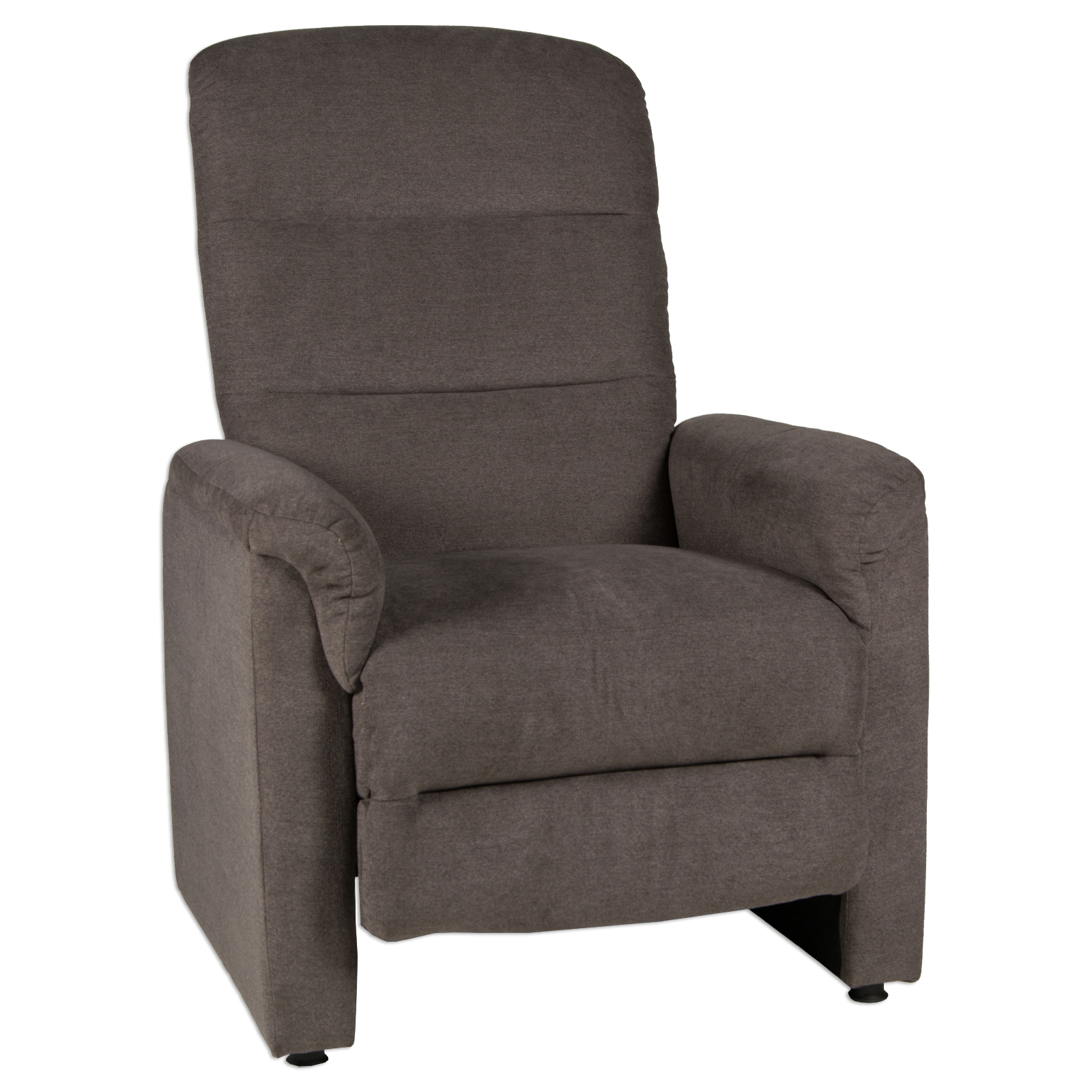 TV-Sessel - graubraun - Palermo-Webstoff