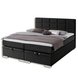 Boxspringbett - schwarz - H3 -160x200 cm