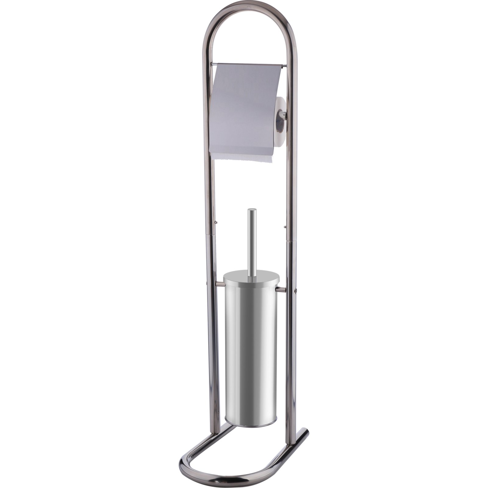 {Bad accessoires edelstahl
51} WC-Garnitur - Edelstahl - mit Ersatzbürstenkopf | WC-Garnituren ... | {Bad accessoires edelstahl
51}