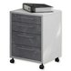 Rollcontainer - weiß - Betonoptik - 48 cm breit