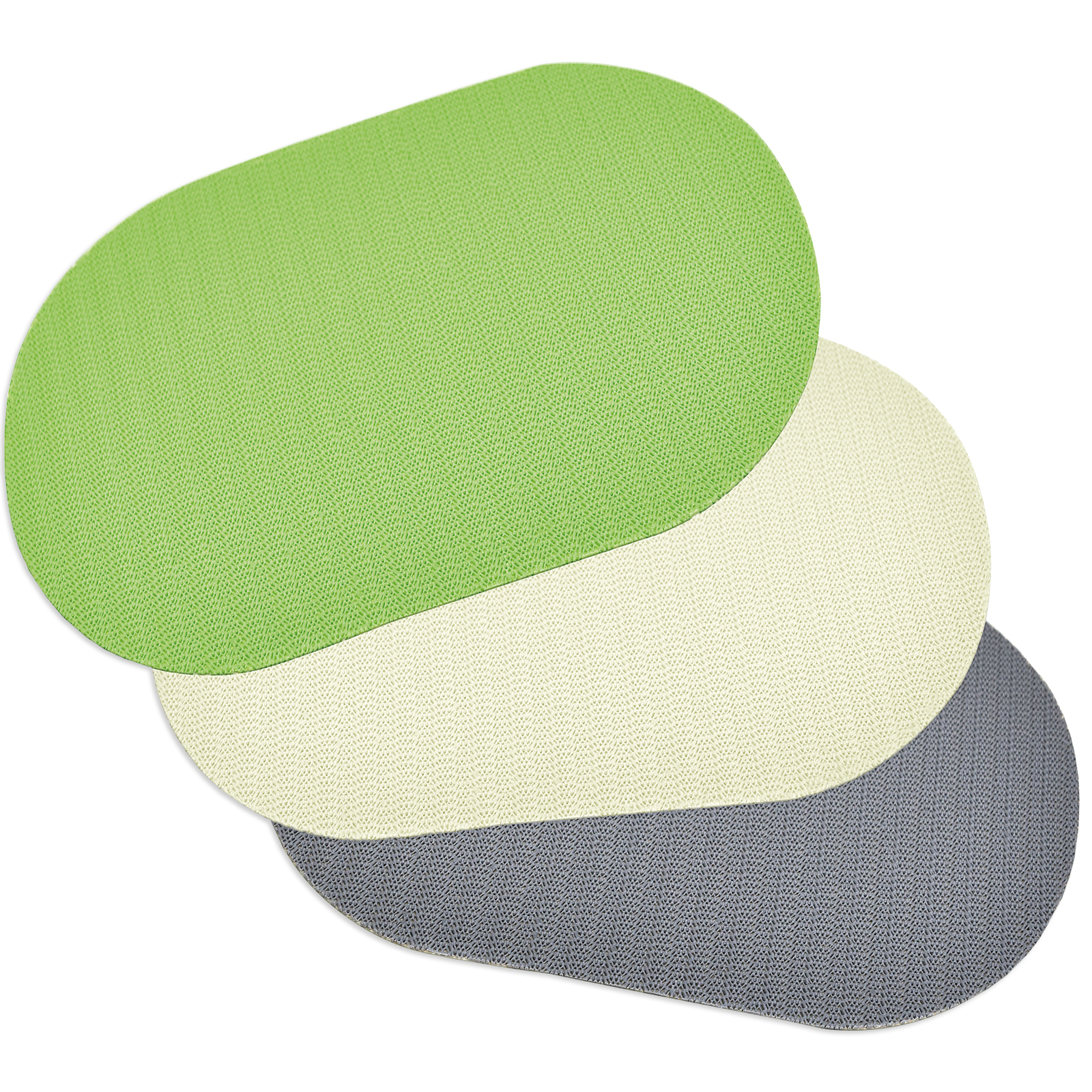 Tischdecke - sortierte Farben - oval - 140x190 cm