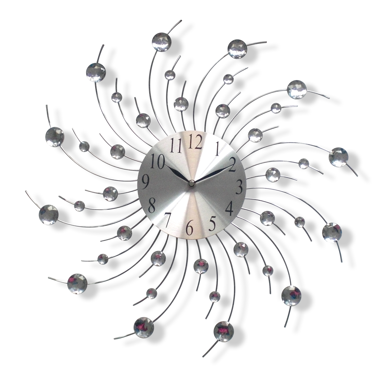 Wanduhr Silber Metall Online Bei Roller Kaufen