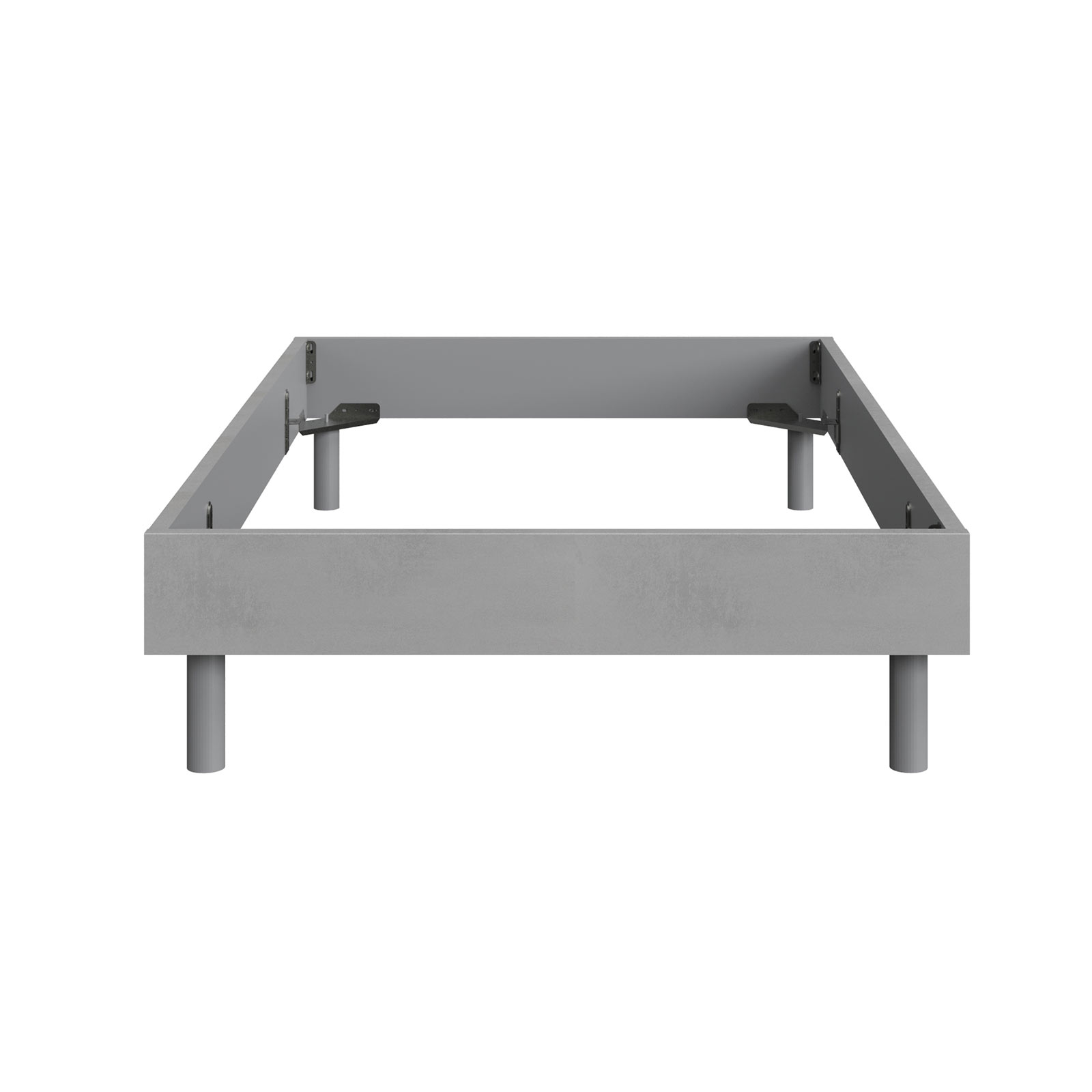 Bettgestell - Betonoptik - lichtgrau - 120x200 cm | Online bei ROLLER