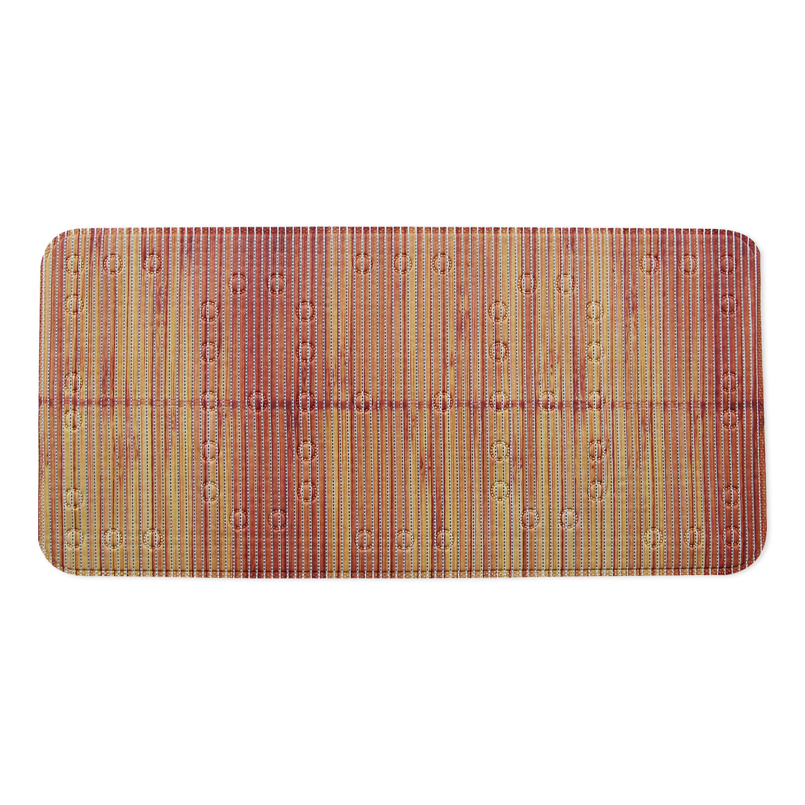 Antirutschmatte - braun - Bambusmotiv - 43x91 cm
