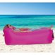 LOUNGER TO GO Luftsofa - grau - mit Tragetasche
