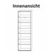 Drehtürenschrank MULTIRAUMKONZEPT - weiß - 50x185x40 cm