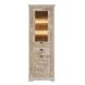 Vitrine hoch - MEDINA - Findus-Optik - 216 cm hoch