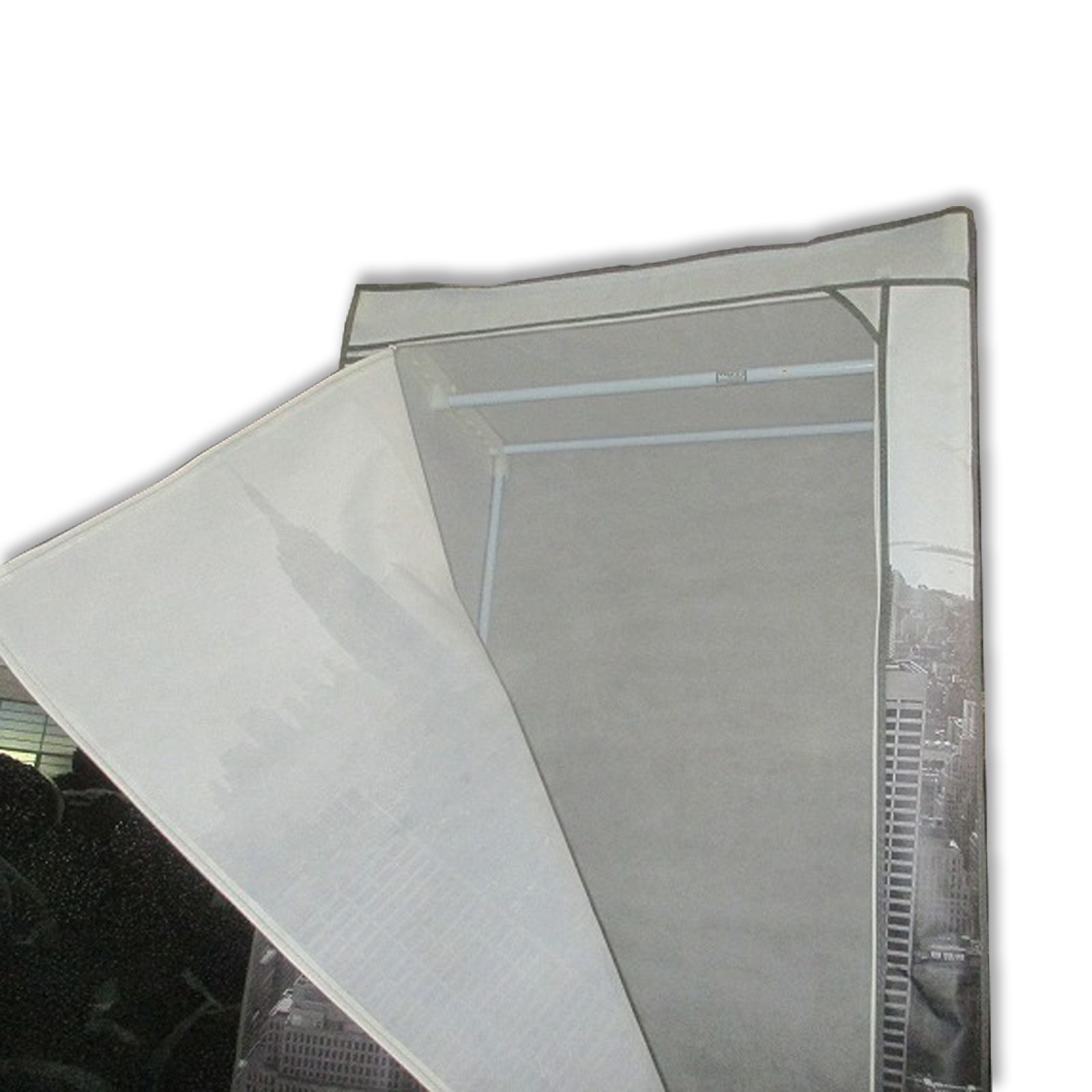 Stoffschrank - mit Kleiderstange - 75 cm
