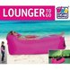 LOUNGER TO GO Luftsofa - grau - mit Tragetasche