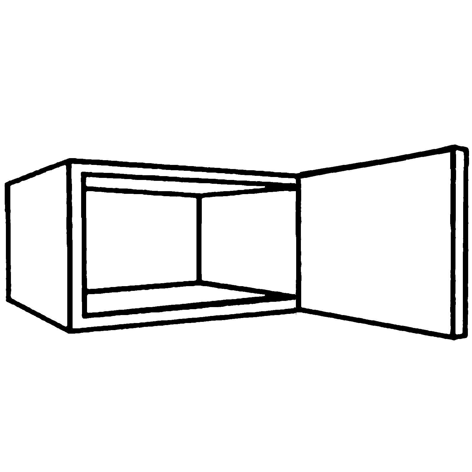 Wrasenhänger - Betonoptik-weiß - 60 cm
