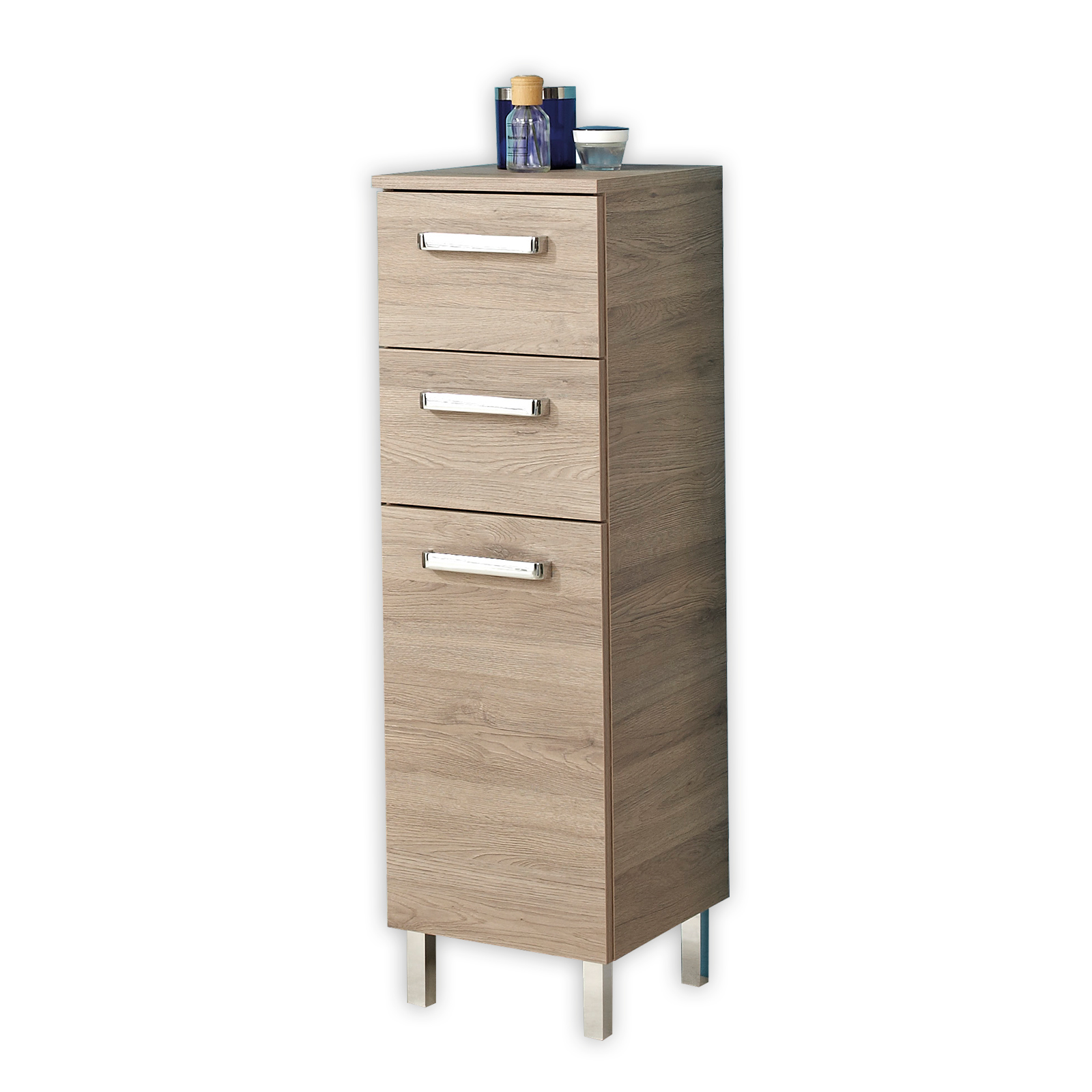 Highboard - San Remo Eiche - 30 cm breit