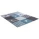 Kinderteppich MODERN PASTEL KIDS - blau - 160x230 cm