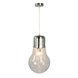 Pendelleuchte DAMIRA - Nickel matt - Glas