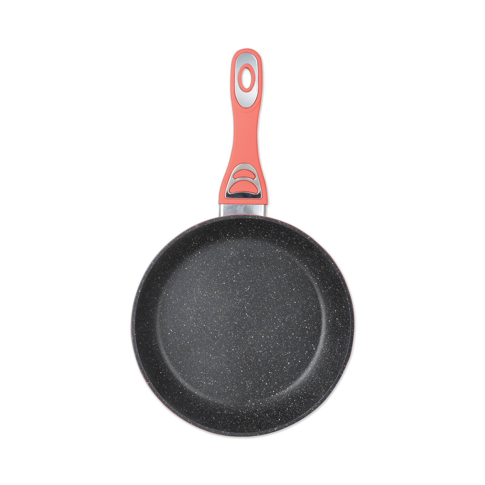 Bratpfanne - koralle - Alu - Keramikbeschichtung - Ø 24 cm