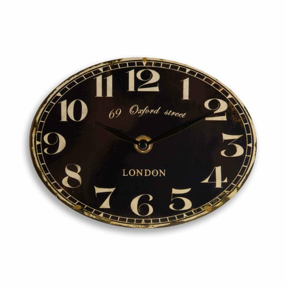 Tischuhr - Oxford Street - braun - Metall | Online bei ROLLER kaufen