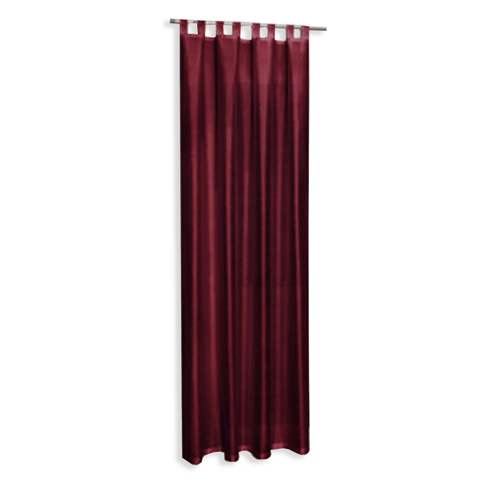 Schlaufenschal - bordeaux - Taft - 140x235 cm