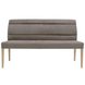 Bank - taupe - Eiche bianco massiv