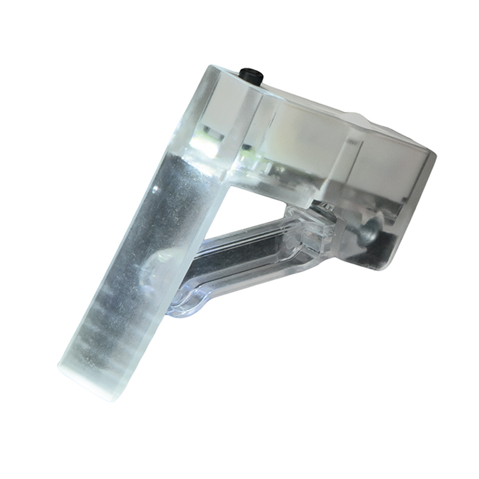 LED-Tischtuchklammern - transparent - 4 Stück