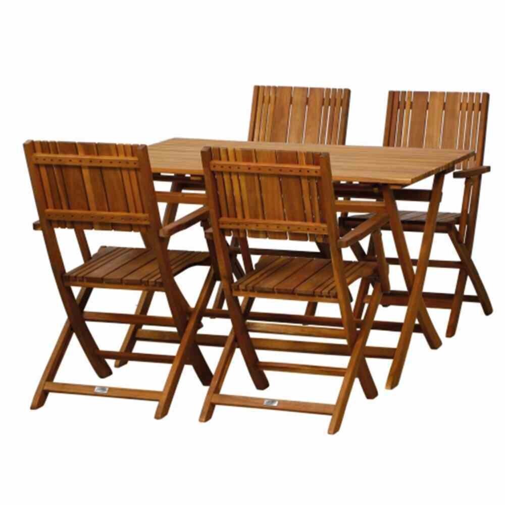 5teiliges GartenmöbelSet FALUN Akazie massiv Online bei ROLLER kaufen