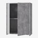 Kommode PACO - Beton-Optik-weiß - 60 cm