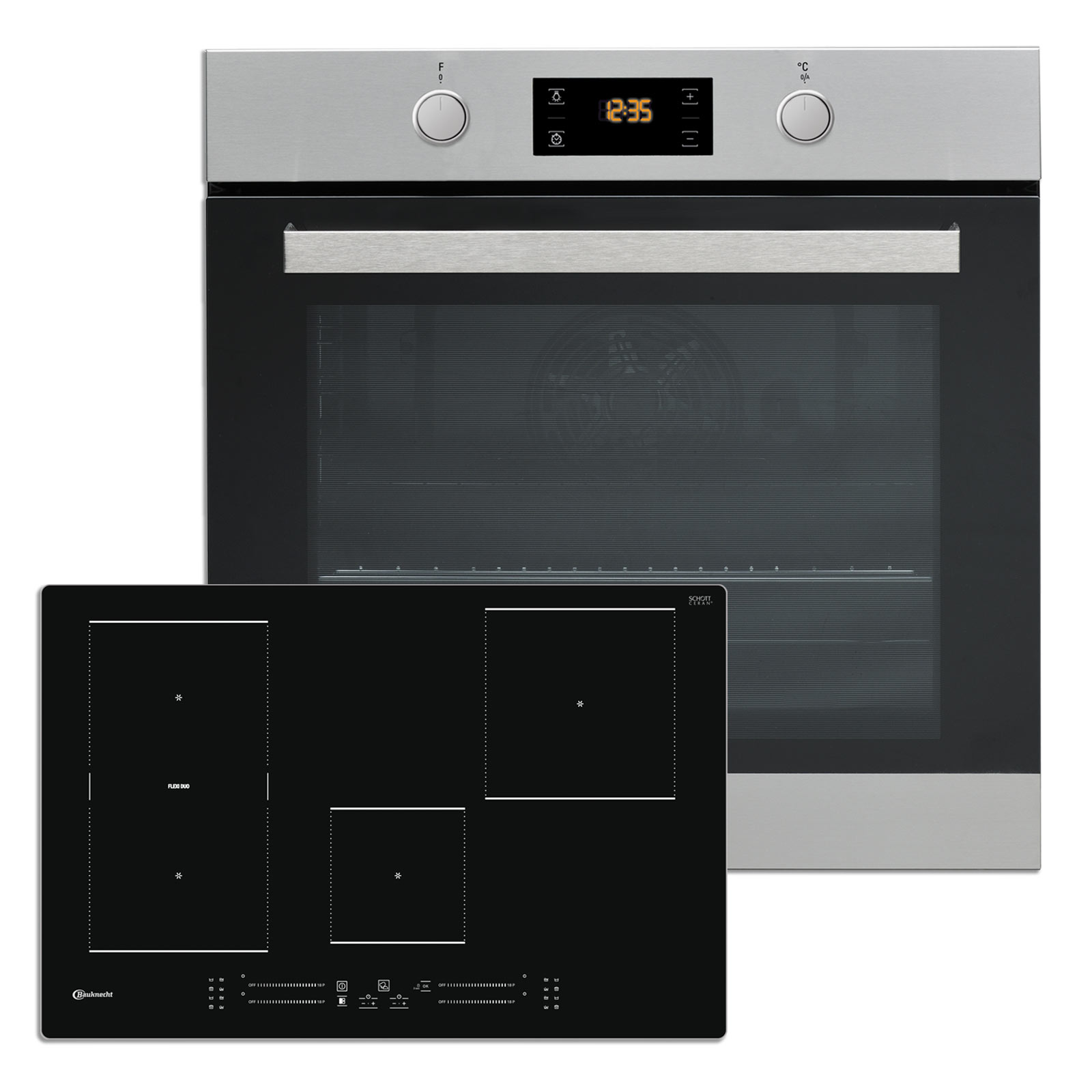 BAUKNECHT Einbau-Backofenset BAKO R1 - A+