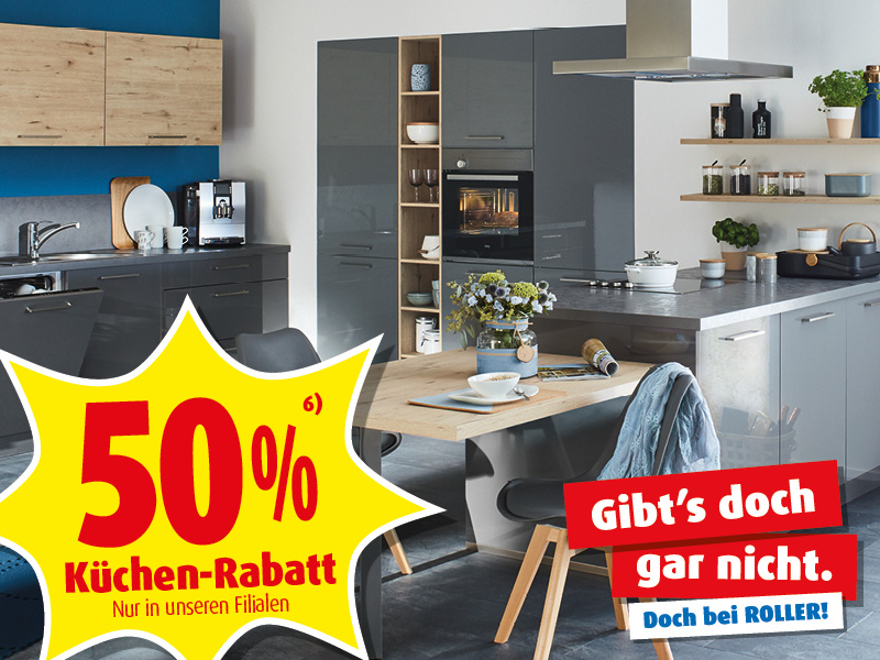 KüchenAngebote im ROLLER Möbelhaus