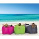 LOUNGER TO GO Luftsofa - grau - mit Tragetasche
