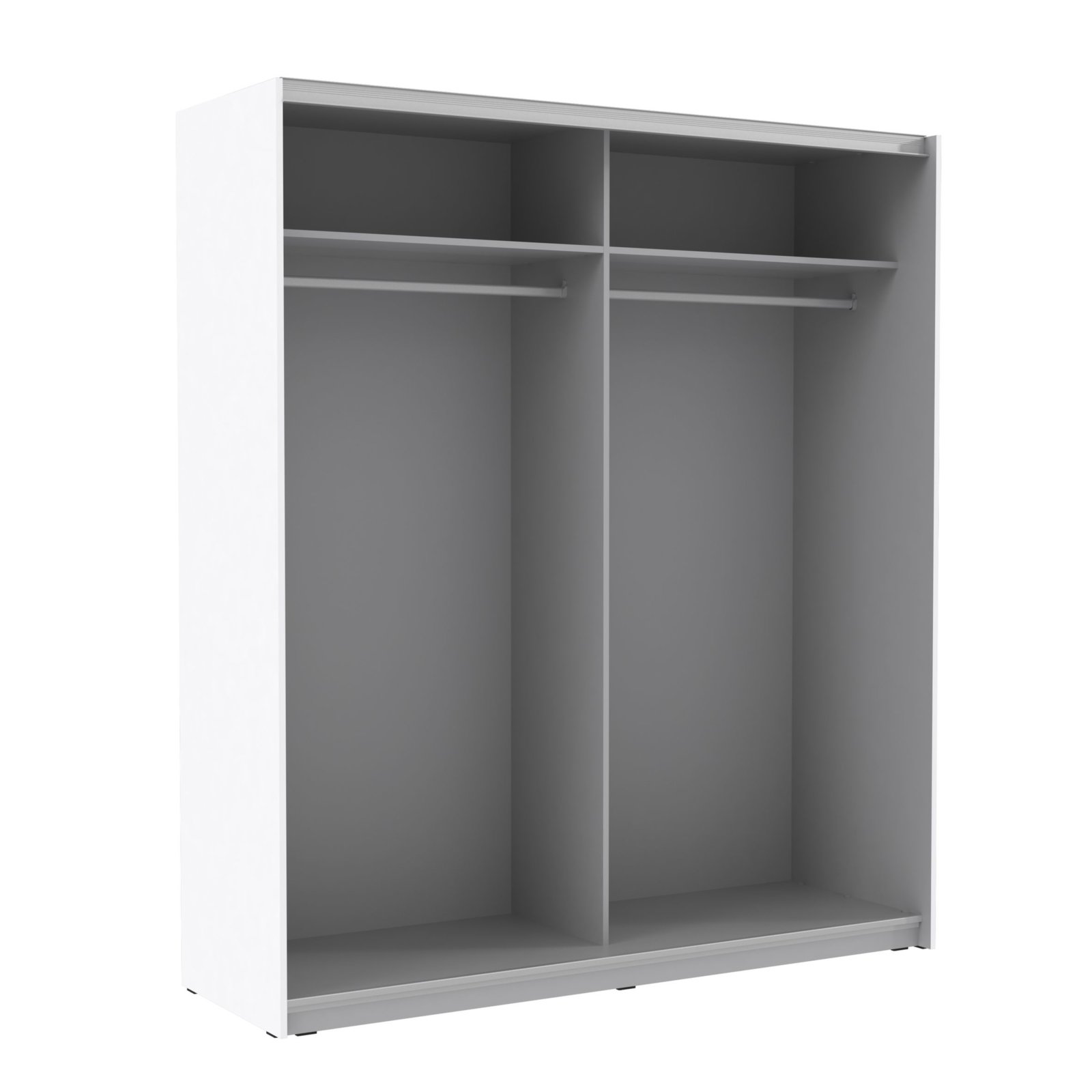 Schwebetürenschrank - weiß - 13 cm breit Online bei ROLLER kaufen Schwebetürenschrank - weiß - 13 cm breit Online bei ROLLER kaufen