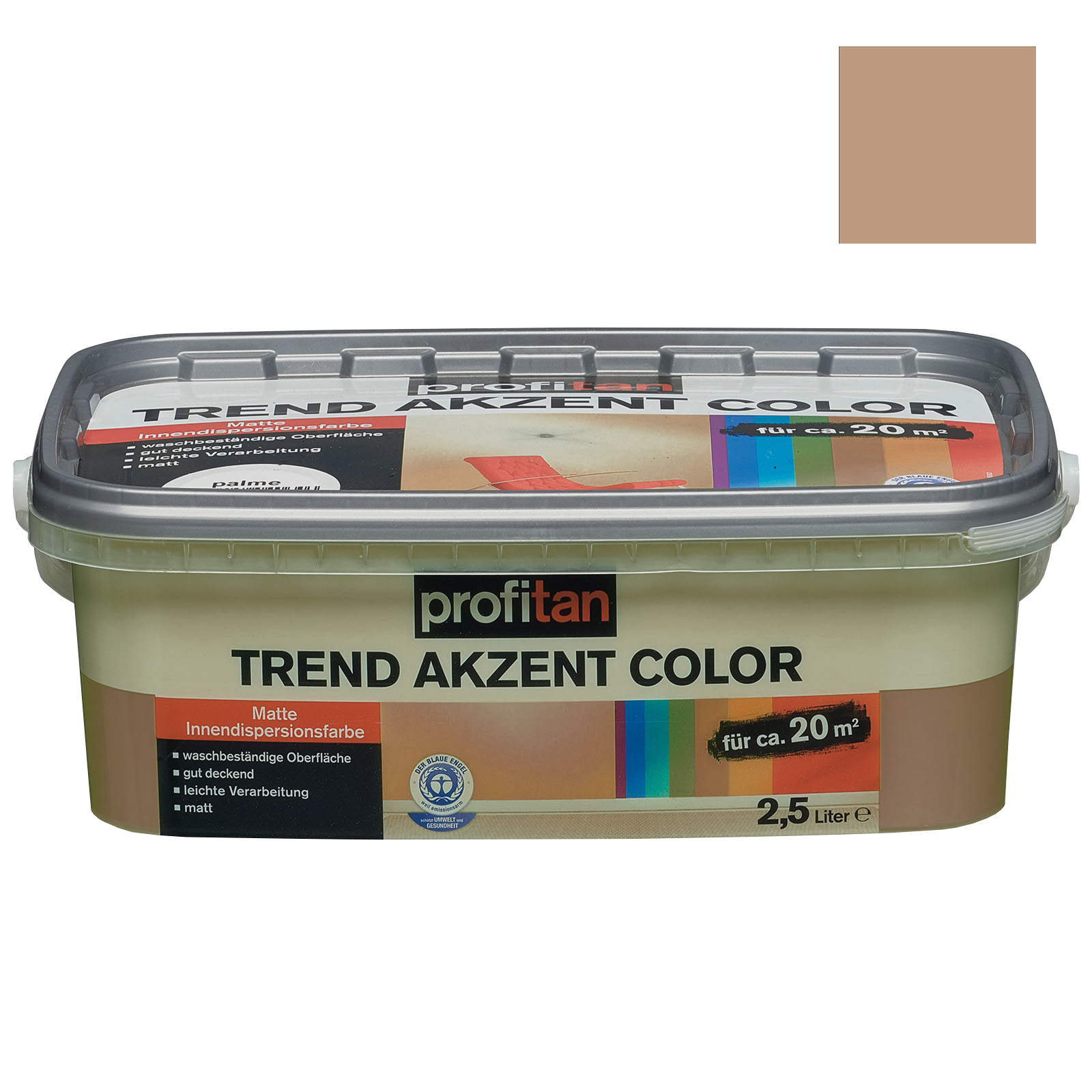 profitan Wandfarbe Trend Akzent Color - liane matt - 2,5 Liter | Online