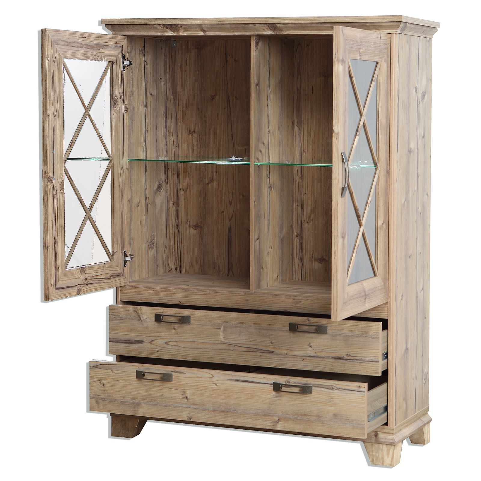 Vitrine - Bramberg Fichte - 120 cm