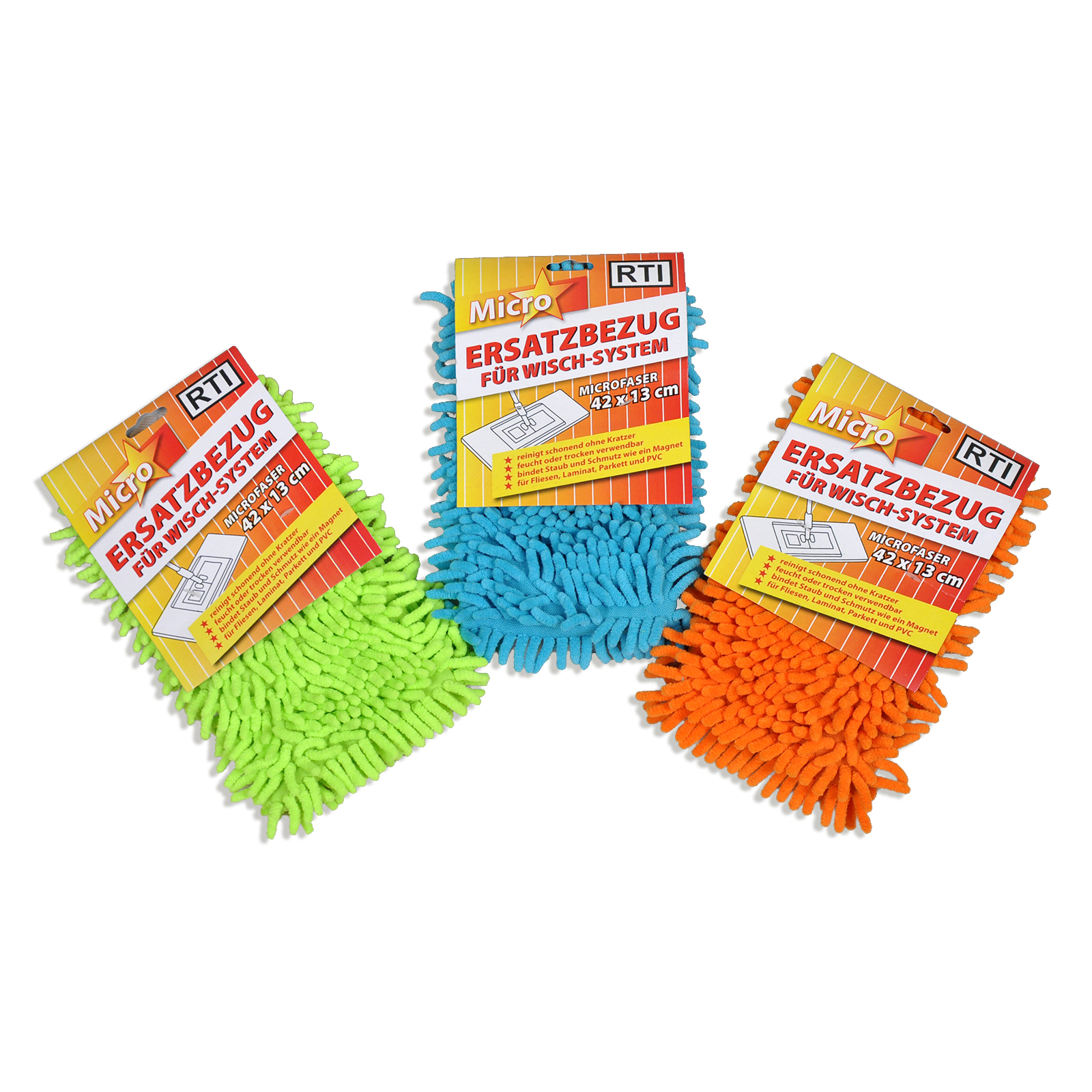 Ersatzbezug für Wisch-System - online keine Farbauswahl möglich - 42x13 cm