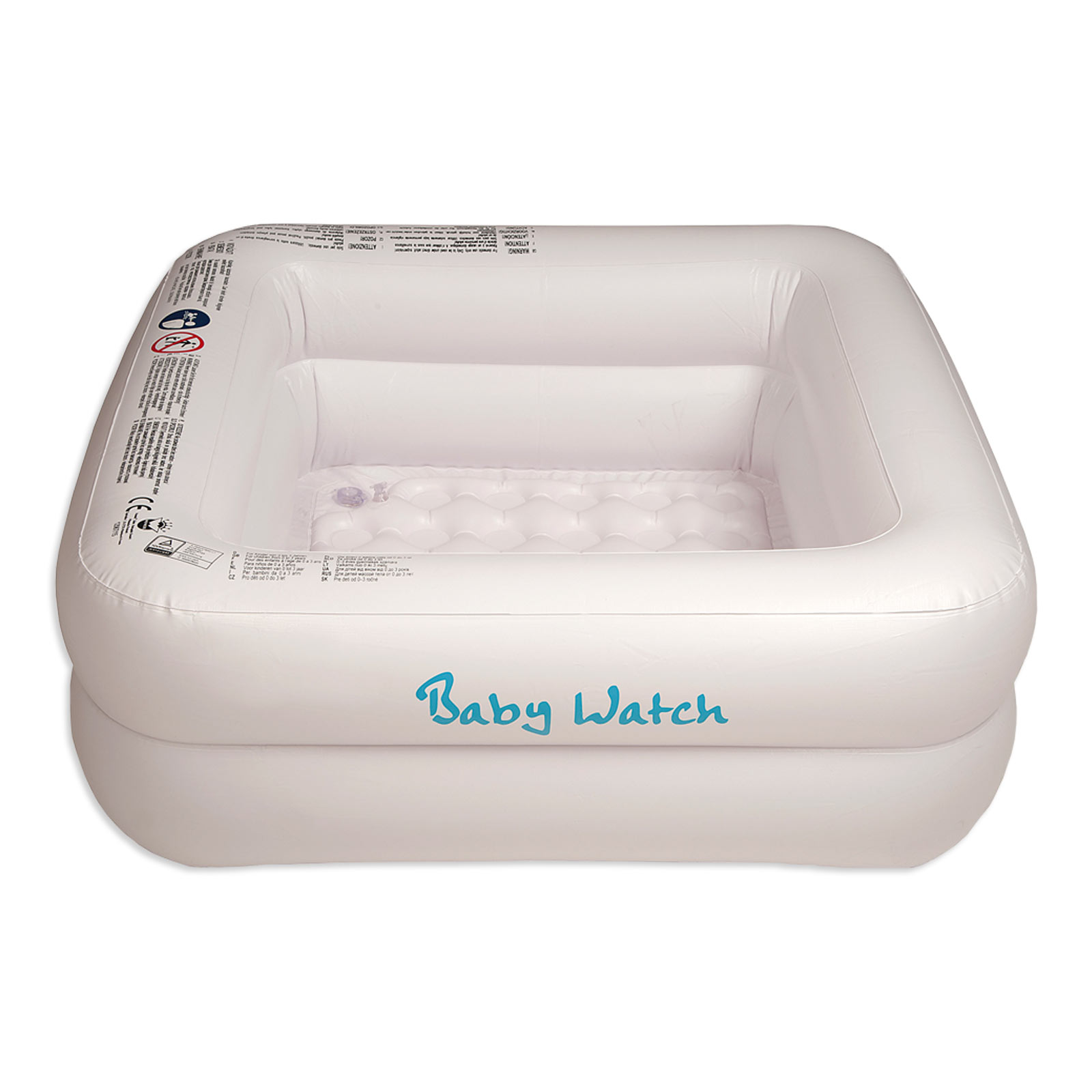 Baby-Pool - weiß - 85x85 cm