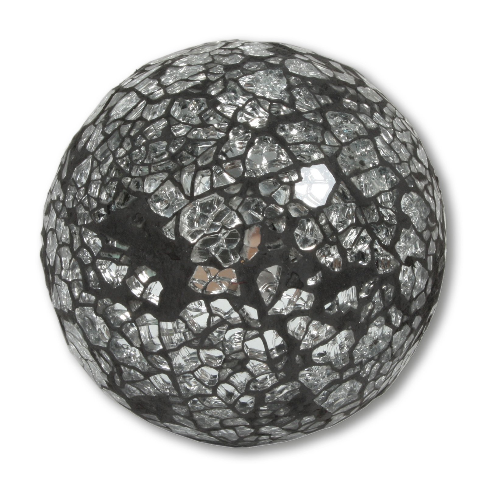 deko wohnzimmer silber:Deko-Kugel – silber – Mosaik – 8 cm Durchmesser deko wohnzimmer silber:Deko-Kugel – silber – Mosaik – 8 cm Durchmesser
