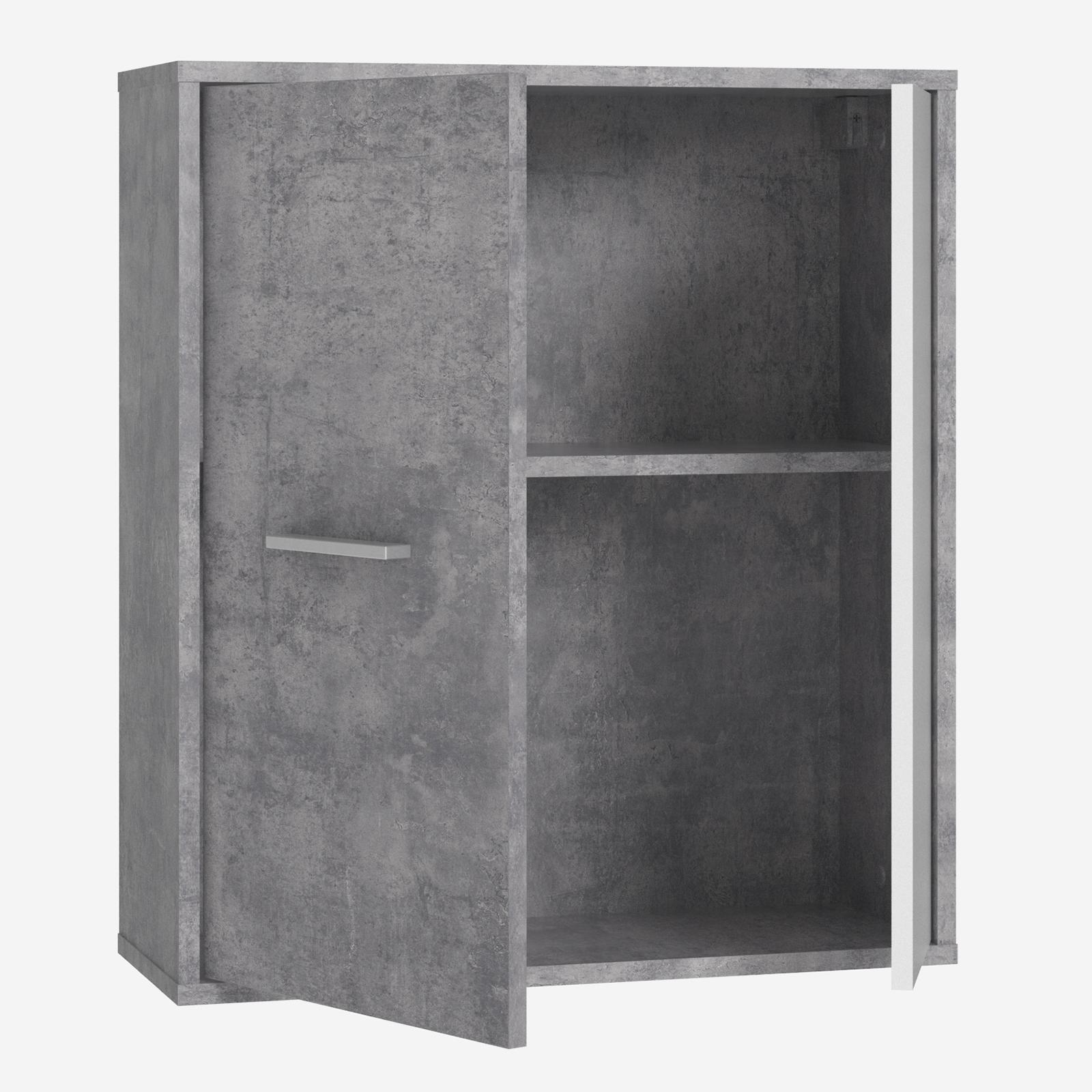Hängeelement - Beton-Optik-weiß - 60 cm