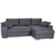 Ecksofa - graphit - Dauerschläfer