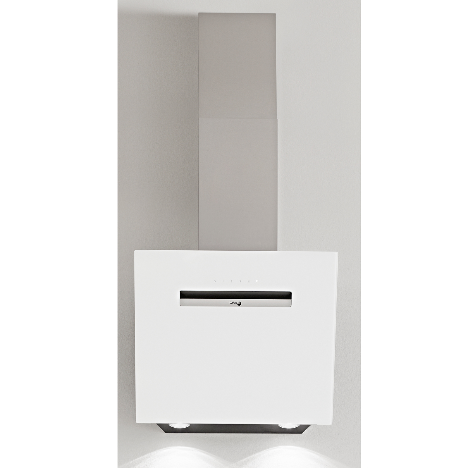 TURBOAIR Dunstabzugshaube TAKFP60W - weiß - 60 cm