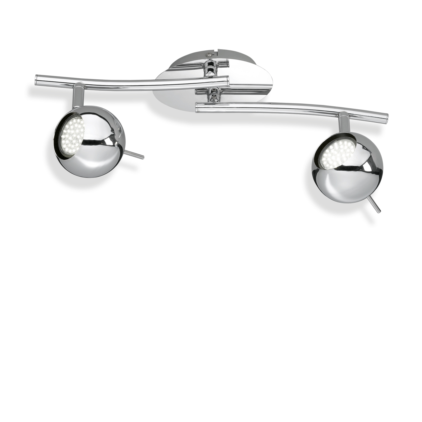 Deckenstrahler 2-flammig - Chrom | Online bei ROLLER kaufen