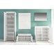 Garderobenschrank - weiß Hochglanz - 62 cm breit