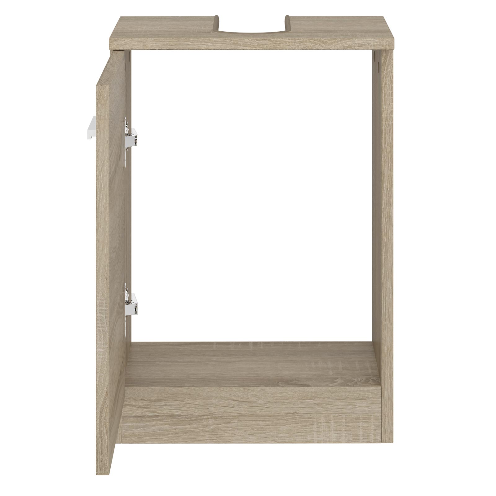 Waschbeckenunterschrank - Sonoma Eiche - 38 cm breit